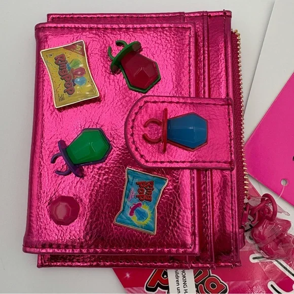 Betsey Johnson Ring Pop Blue Raspberry Bag + Matching Card Case - Picture 9 of 16